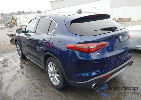 2019 Alfa Romeo Stelvio Ti Lusso Awd from USA, damaged, VIN ZASPAKBNXK7C43106